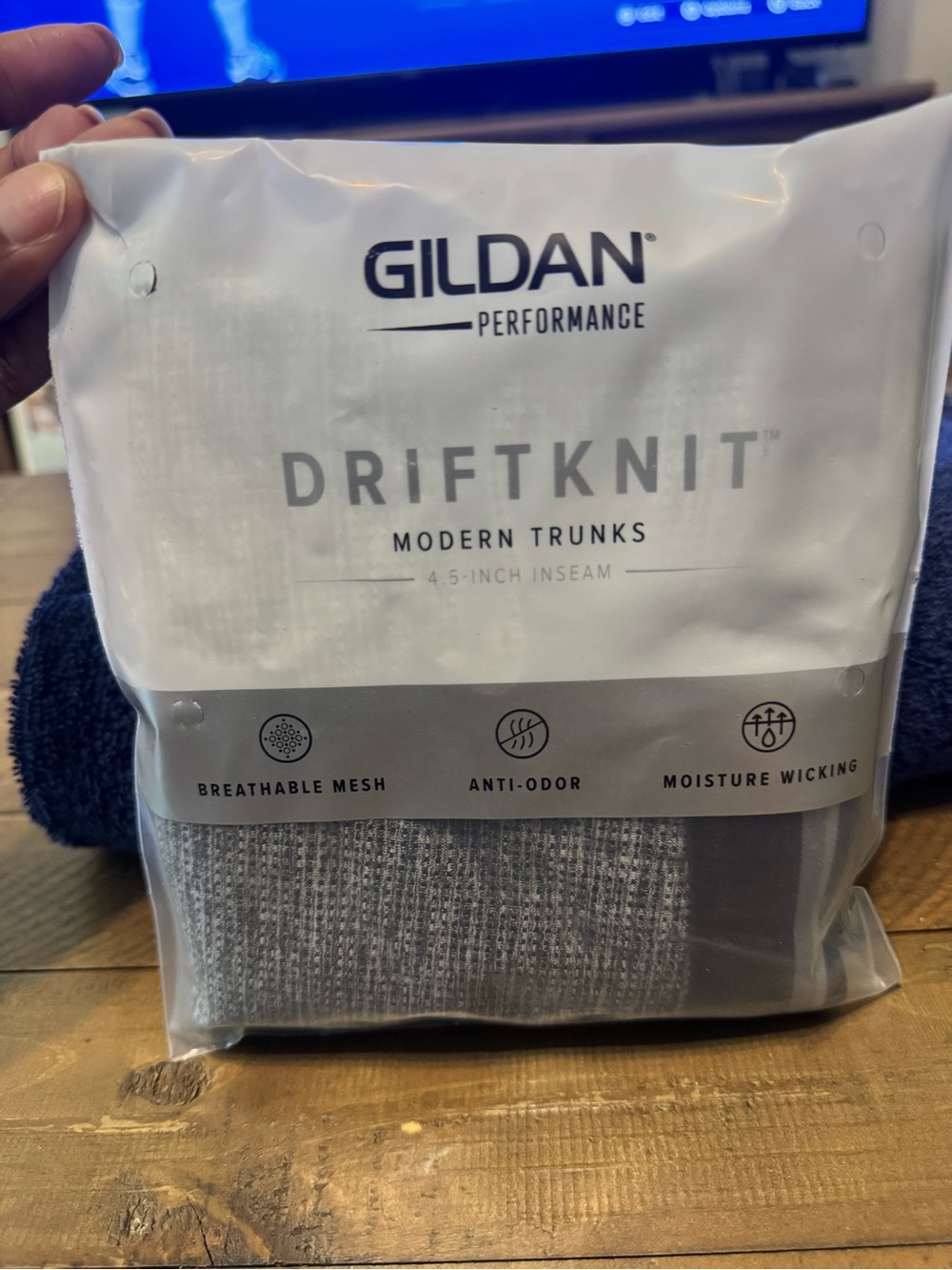Gildan DriftKnit Modern Trunks - Black